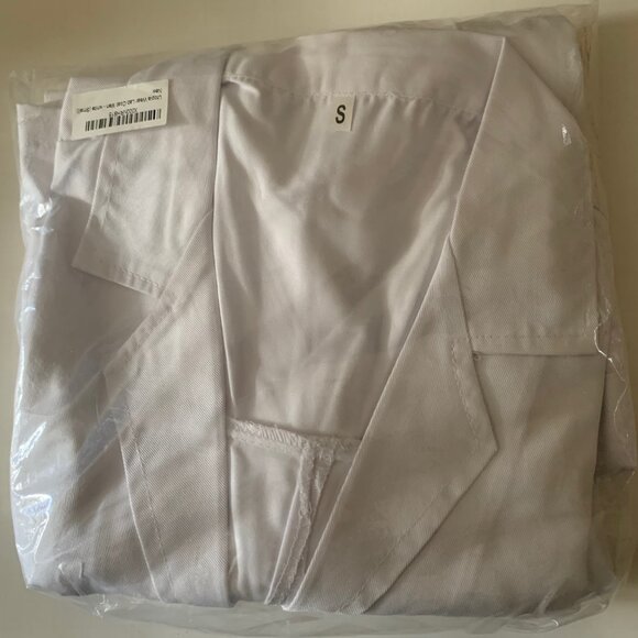 Utopia Wear Professional Lab Coat for Men Laboratory Coat White, Size Small NEW - Picture 6 of 6